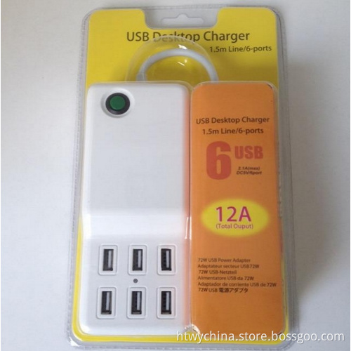 12V USB Wall Socket for Mobile Phone